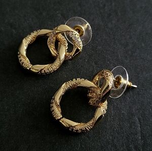 Chain Earrings 24K Gold Plated